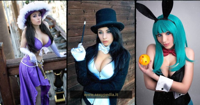 Giada Robin cosplayer Onlyfans - Collage di foto