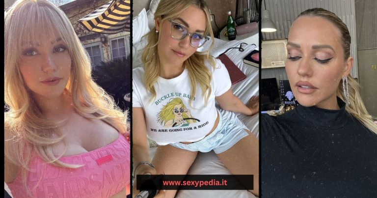 Mia Malkova, pornostar e modella su Onlyfans - Collage di foto