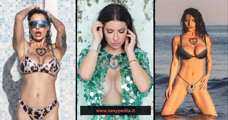 Priscilla Salerno pornostar e creator Onlyfans - Collage di foto