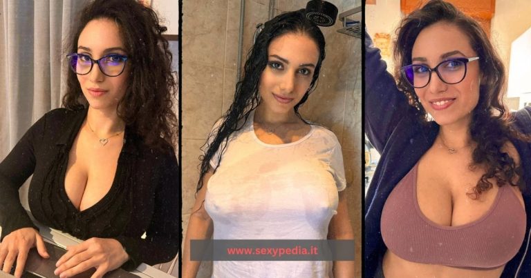 Sara Talpi, Onlyfans creator e small influencer - Collage di foto