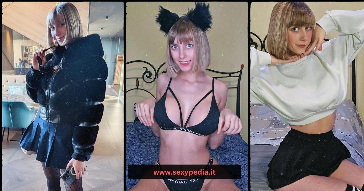 Candy Layla, alias candylayla2004, giovane creator Onlyfans - Collage di foto