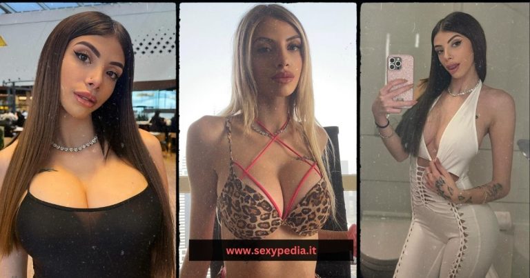 Alessia Melis alias alessiiah, Onlyfans creator italiana - Collage di foto