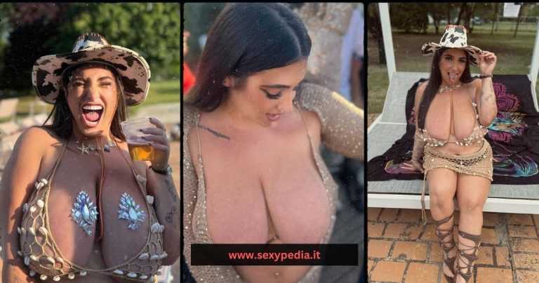 Alessia Barbarossa, modella erotica curvy su Onlyfans e Telegram - Collage di foto
