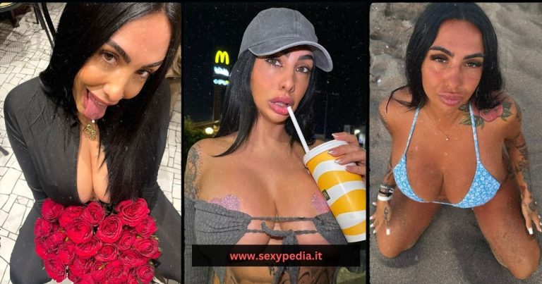 Barbara Boscali alias Bibi Santi, Onlyfans creator italiana - Collage di foto
