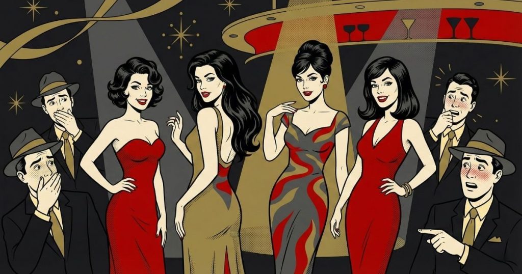Ragazze brunette Onlyfans - Illustrazione