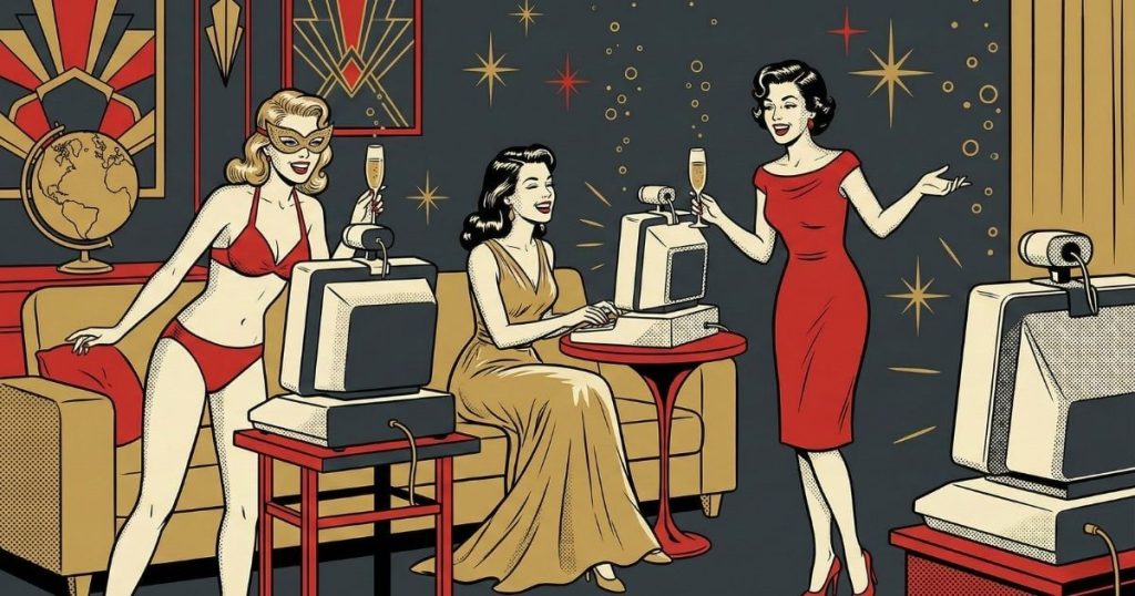 Camgirls - Illustrazione