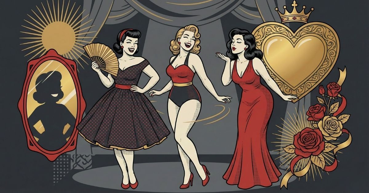 Ragazze curvy Onlyfans - Illustrazione