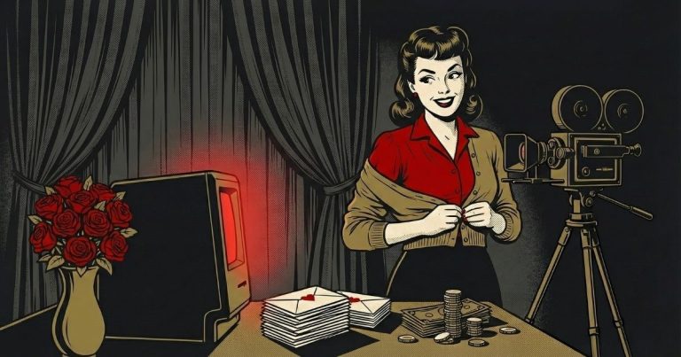 Diventare camgirl - Illustrazione