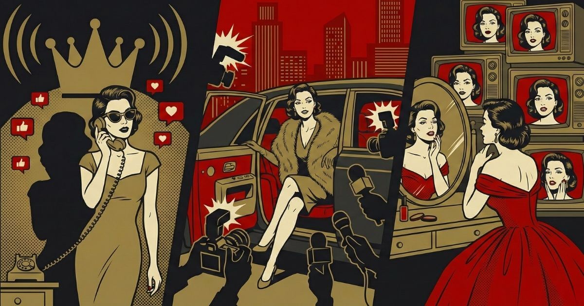 Influencer Onlyfans - Illustrazione