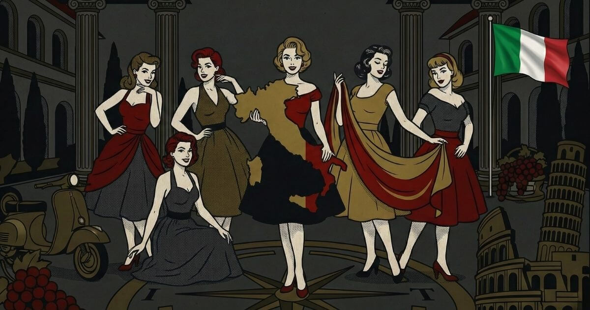 Modelle e ragazze italiane Onlyfans - Illustrazione